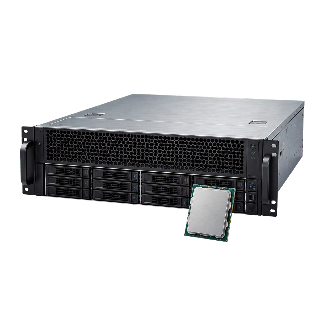 Rack server with enterprise processor